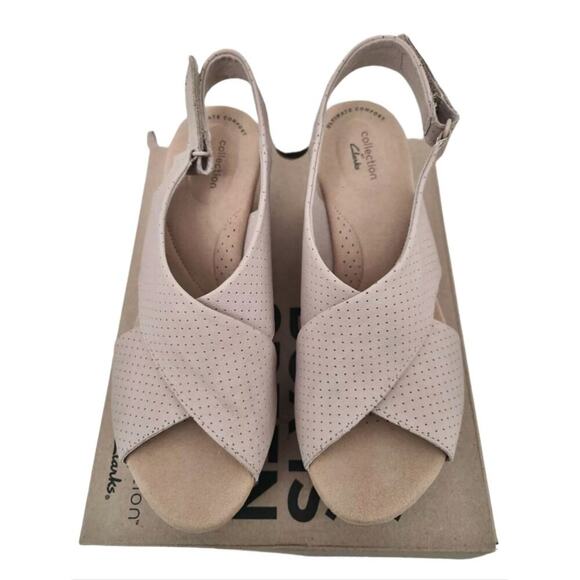 Clarks Shoes - Clarks Annadel Parker Slingback Wedge Sandals Women's